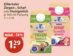 V Markt Erlebnis Sennerei Ziegen-Heumilch Angebot