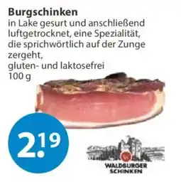 V Markt Burgschinken WALDBURGER SCHINKEN Angebot