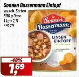 Simmel Sonnen Bassermann Eintopf Angebot