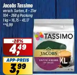 Simmel Jacobs Tassimo Angebot