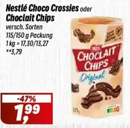 Simmel Nestlé Choclaits Chips Angebot