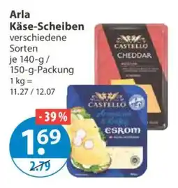 V Markt Arla Käse-Scheiben Angebot