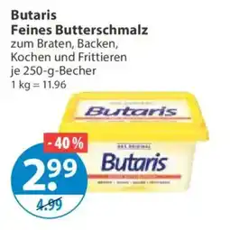 V Markt Butaris Feines Butterschmalz Angebot