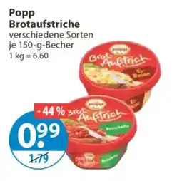 V Markt Popp Brotaufstriche Angebot