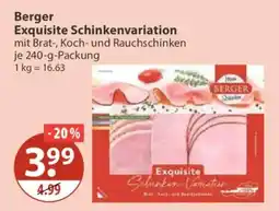 V Markt Berger Exquisite Schinkenvariation Angebot