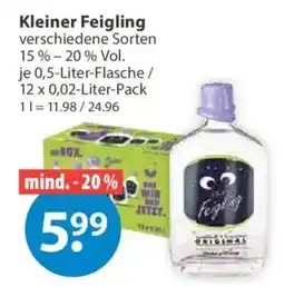 V Markt Kleiner Feigling Angebot