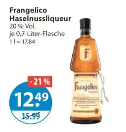 V Markt Frangelico Haselnussliqueur Angebot