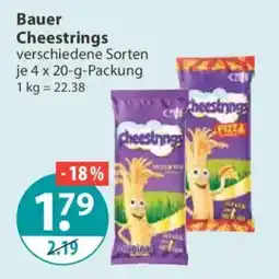 V Markt Bauer Cheestrings Angebot
