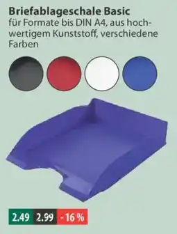 V Markt Briefablagegeschale Basic Angebot