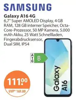 V Markt SAMSUNG Galaxy A16 4G Angebot