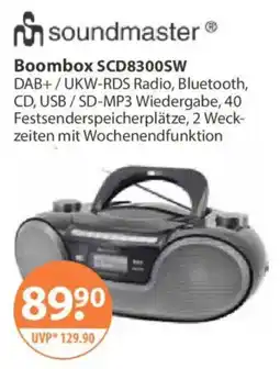 V Markt soundmaster Boombox SCD8300SW Angebot