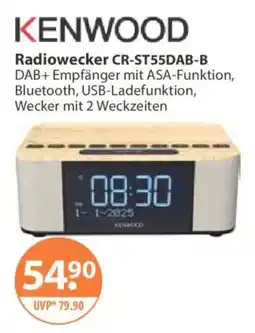 V Markt KENWOOD Radiowecker CR-ST55DAB-B Angebot