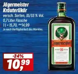 Simmel Jägermeister Kräuterlikör Angebot