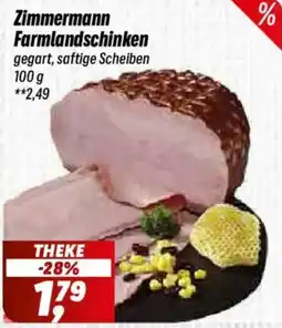 Simmel Zimmermann Farmlandschinken Angebot