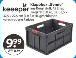 V Markt Klappbox „Benno“ aus Kunststoff Angebot