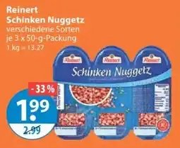 V Markt Reinert Schinken Nuggetz Angebot