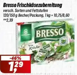 Simmel Bresso Frischkäse Zubereitung Angebot