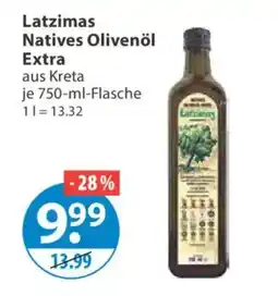 V Markt Latzimas Natives Olivenöl Extra Angebot