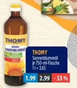 V Markt THOMY Sonnenblumenöl Angebot