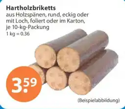 V Markt Hartholzbriketts Angebot