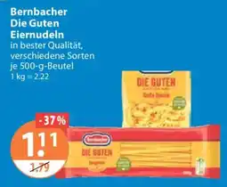 V Markt Bernbacher Die Guten Eiernudeln Angebot
