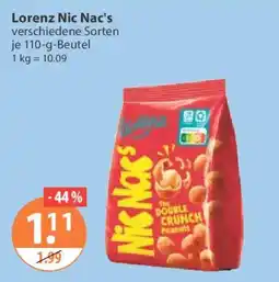 V Markt Lorenz Nic Nac's Angebot