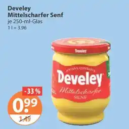 V Markt Develey Mittelscharfer Senf Angebot