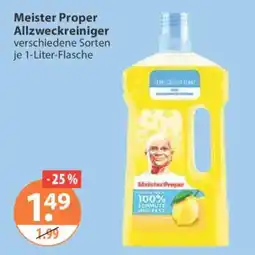 V Markt Meister Proper Allzweckreiniger Angebot