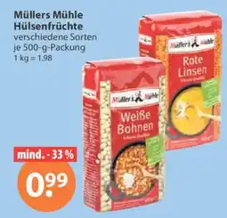 V Markt Müllers Mühle Hülsenfrüchte Angebot