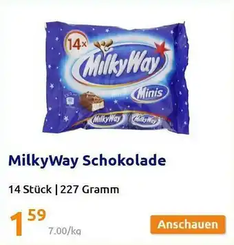 Action Milky Way Schokolade Angebot