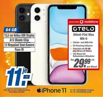 expert Techno Land Apple Iphone 11 Angebot