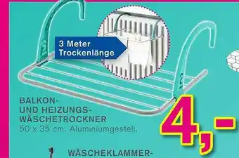 KODi Balkon- Und Heizungs- W¨schetrockner Angebot