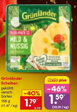 Netto Marken-Discount Grünländer Scheiben Angebot