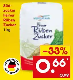Netto Marken-Discount Südzucker Feiner Rüben Zucker Angebot
