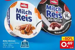 Netto Marken-Discount Müller Milchreis Angebot