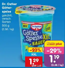 Netto Marken-Discount Dr. Oetker Götter-speise Angebot