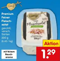 Netto Marken-Discount Premium Feiner Fleisch-salat Angebot