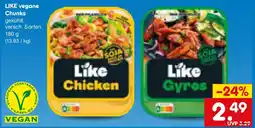 Netto Marken-Discount LIKE vegane Chunks Angebot