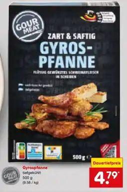 Netto Marken-Discount GOUR MEAT Gyrospfanne Angebot
