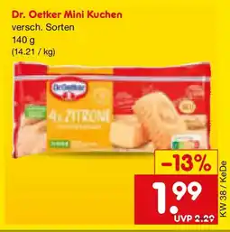 Netto Marken-Discount Dr. Oetker Mini Kuchen Angebot