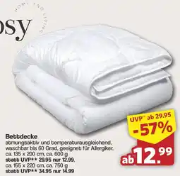 Famila Nord West Oh cosy Bettdecke Angebot