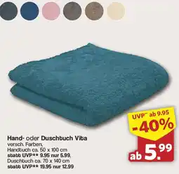 Famila Nord West Ross Hand- oder Duschbuch Vita Angebot