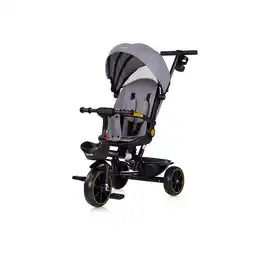 Netto Marken-Discount Chipolino Tricycle Max Sport 2 in 1, Dreirad, Becherhalter, Sitz umkehrbar, Korb grau Angebot