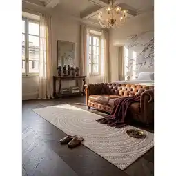 Netto Marken-Discount Läufer Pflegeleicht Natur 80x200 cm - BORNO Kadima Design Angebot