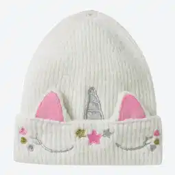 NKD Kinder-Mütze mit Einhorn-Stickerei und Glitzer Angebot
