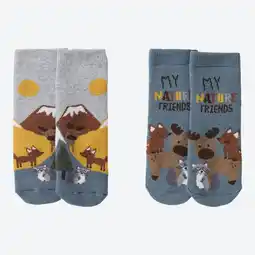 NKD Baby-Jungen-ABS-Socken mit Vollfrottee, 2er-Pack Angebot