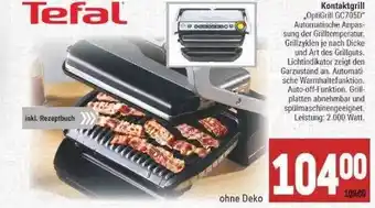 Marktkauf Tefal Kontaktgrill Angebot