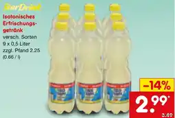 Netto Marken-Discount StarDrink Isotonisches Erfrischungsgetränk Angebot