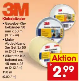 Netto Marken-Discount 3M Klebebänder Angebot