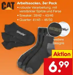 Netto Marken-Discount CAT Arbeitssocken, 3er Pack Angebot